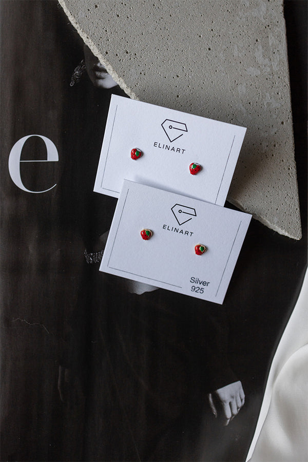 παιδικα-σκουλαρικια-φραουλες