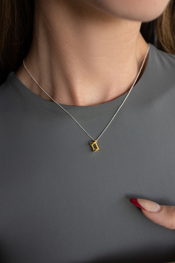 Cylinder Necklace 925° - ELINART