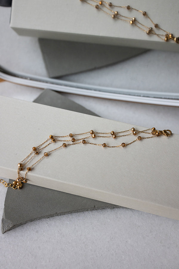 βραχιολι-ροζαριο-χρυσο