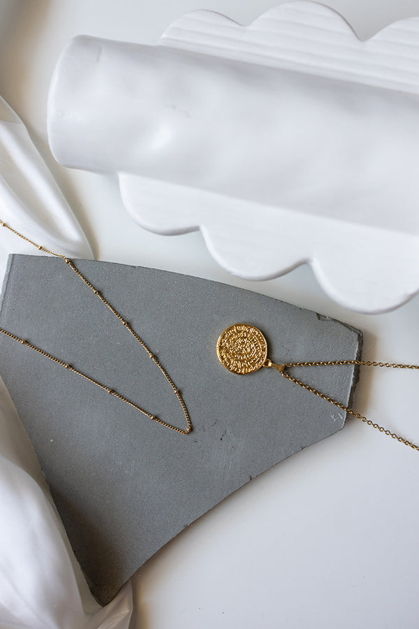 σετ-κολιε-επιχρυσο