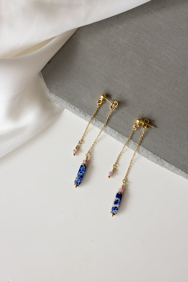 Josephine Double Earrings 925° - ELINART