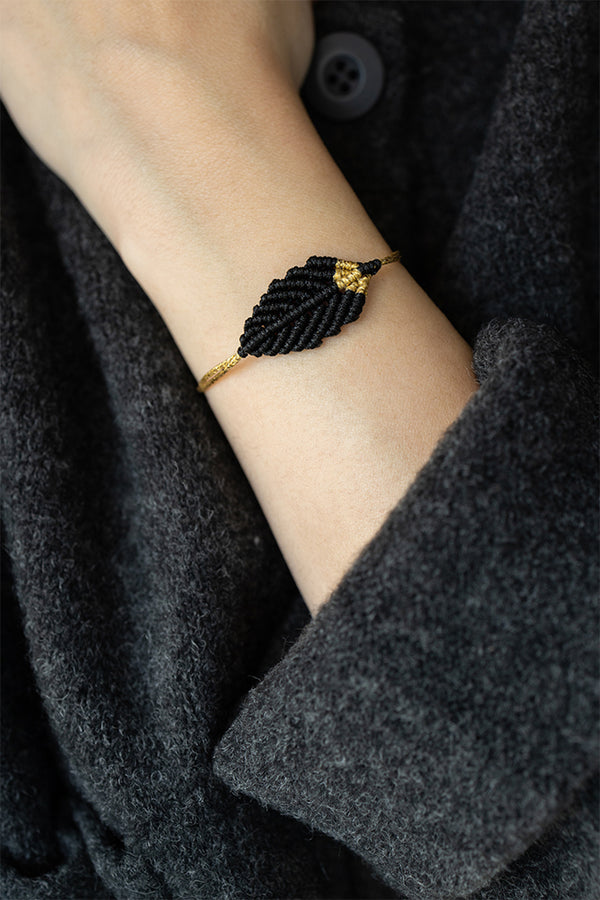 βραχιολι-μακραμε-φυλλο