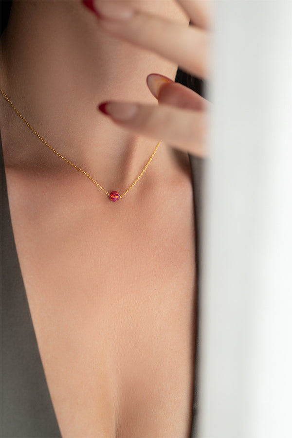 κολιε-οπαλιο-φουξια