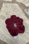 χειροποίητο-scrunchie-μπορντώ