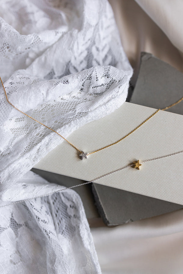 Tiny Star Necklace 925° - ELINART