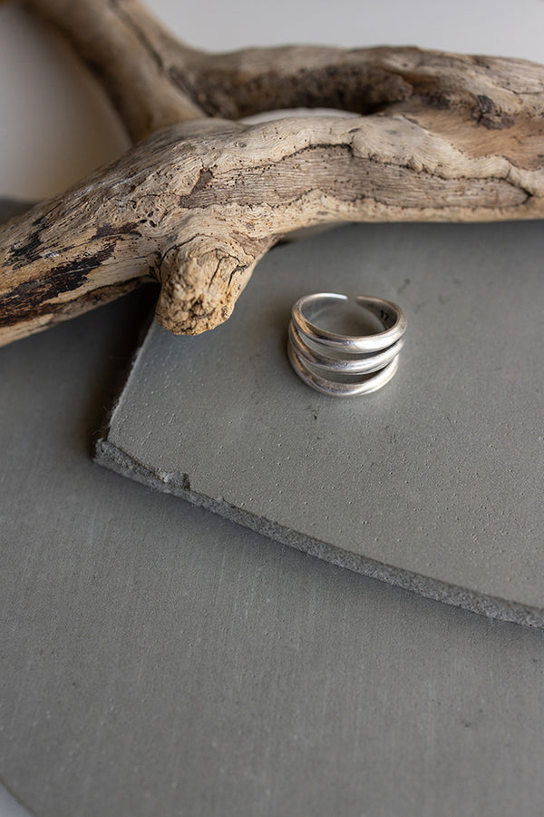 Triple Line Ring - ELINART