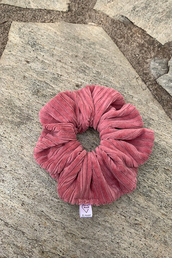 χειροποίητο scruncie-φούξια