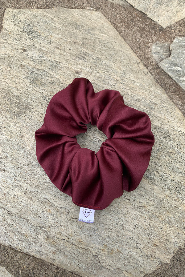 χειροποιητο-scrunchie-μπορντώ