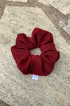 χειροποίητο-scrunchie-κοκκινο