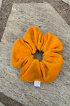 χειροποίητο-scrunchie-κιτρινο