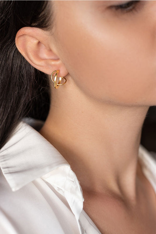 3d Planet Earrings 925° - Elinart