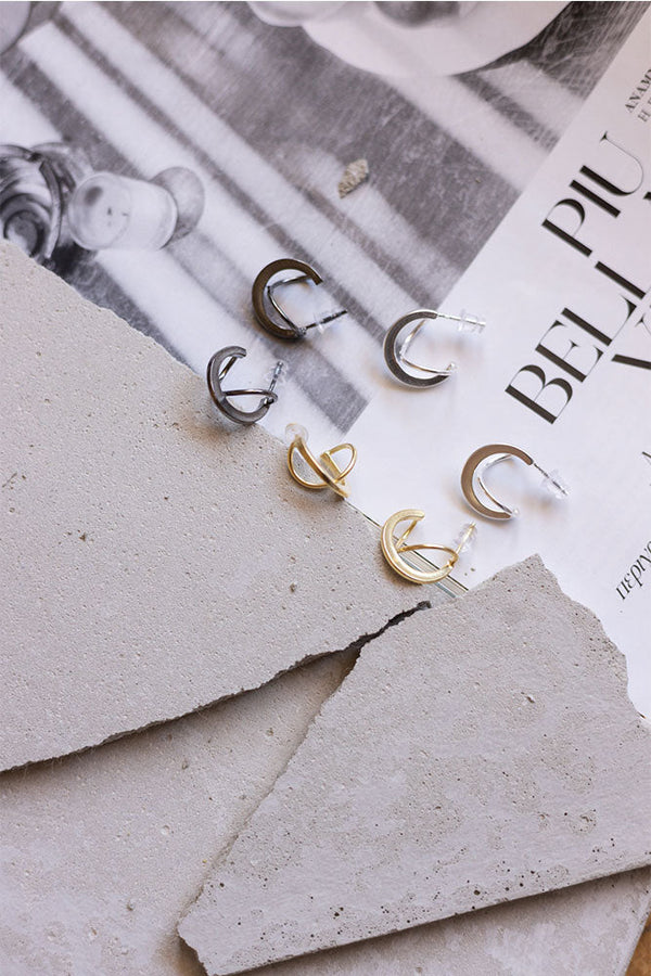 3d Planet Earrings 925° - Elinart