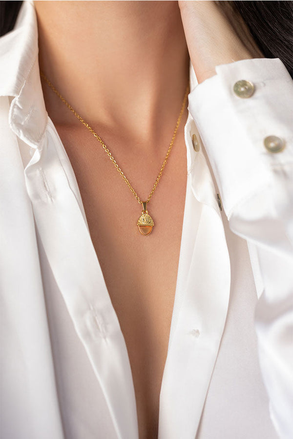 Acorn Necklace - Elinart