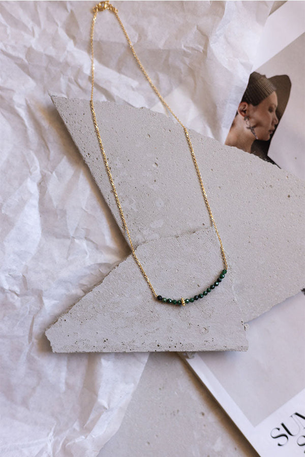 Blood Stone Necklace 925° - Elinart