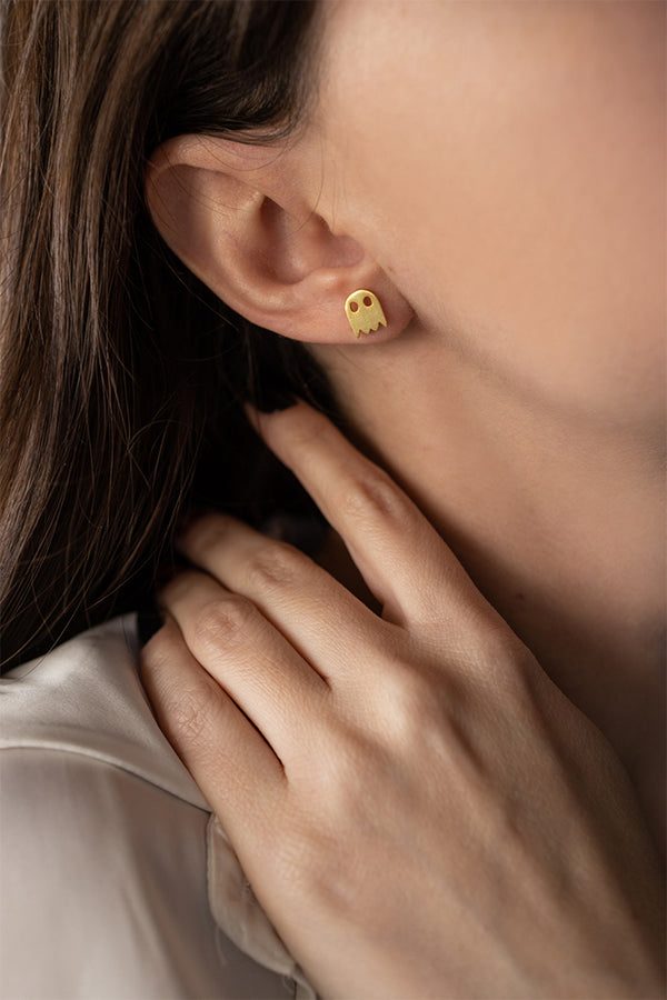 Pac-Man Earrings 925° - Elinart