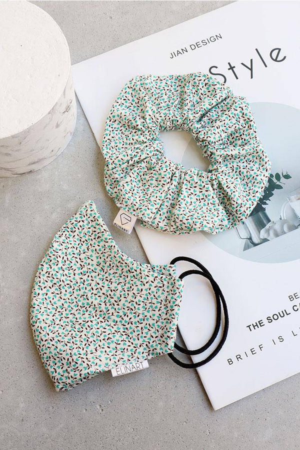 Χειροποίητη Μάσκα Λουλούδια - Elinart