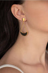 Black Vitraux Earrings - Elinart
