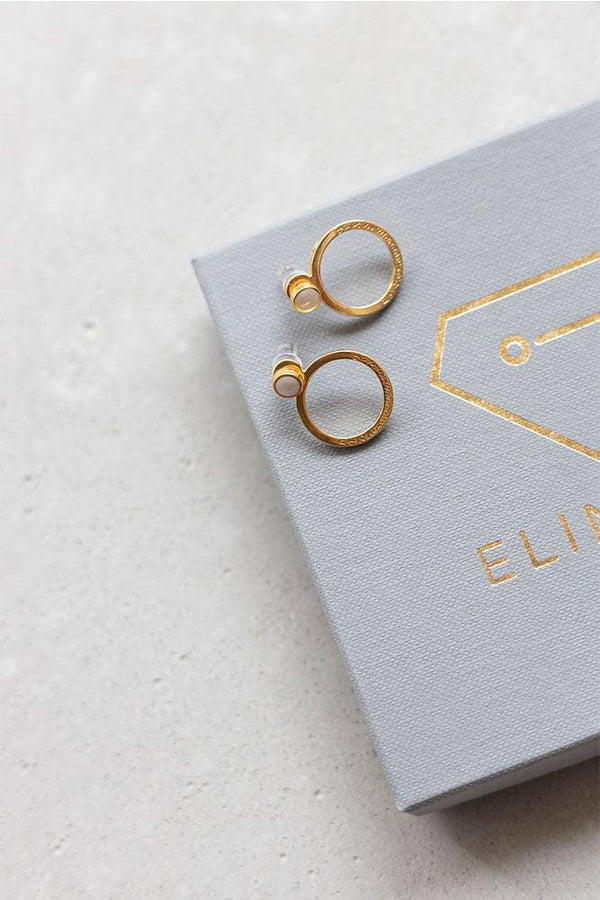 Circle Ear Jackets White - Elinart