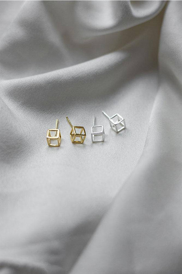 Cube Earrings 925° - Elinart