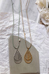 Gold Drop Boho Necklace - Elinart