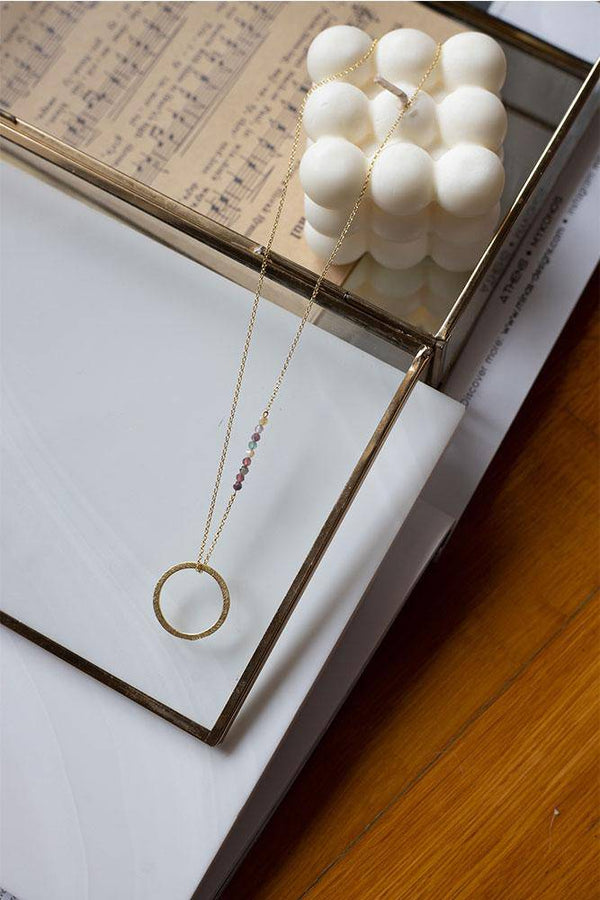 Karma Tourmaline Necklace 925° - Elinart