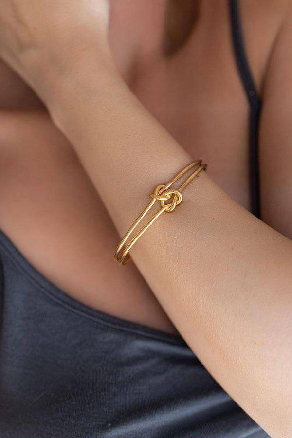 Knot Cuff Gold - Elinart