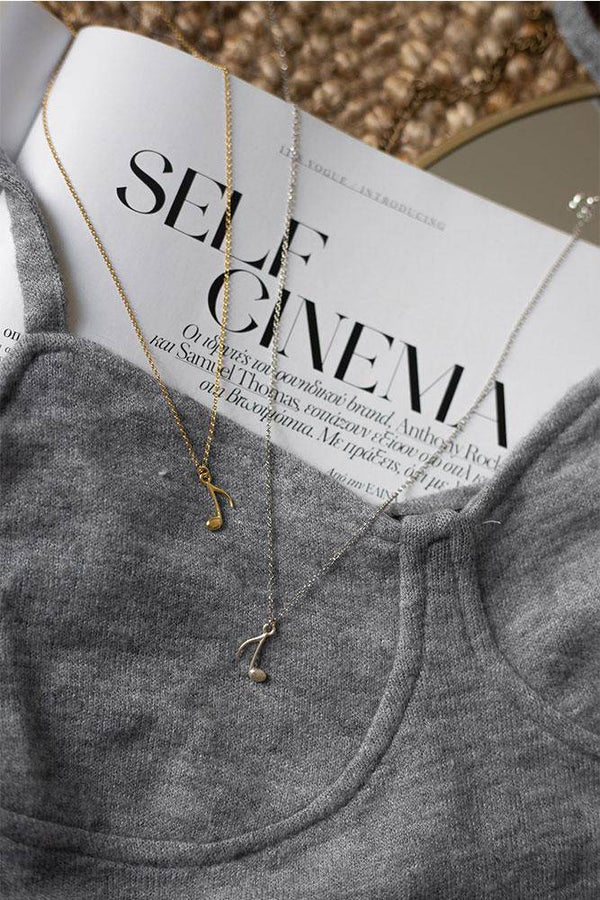 Music Necklace Gold - Elinart