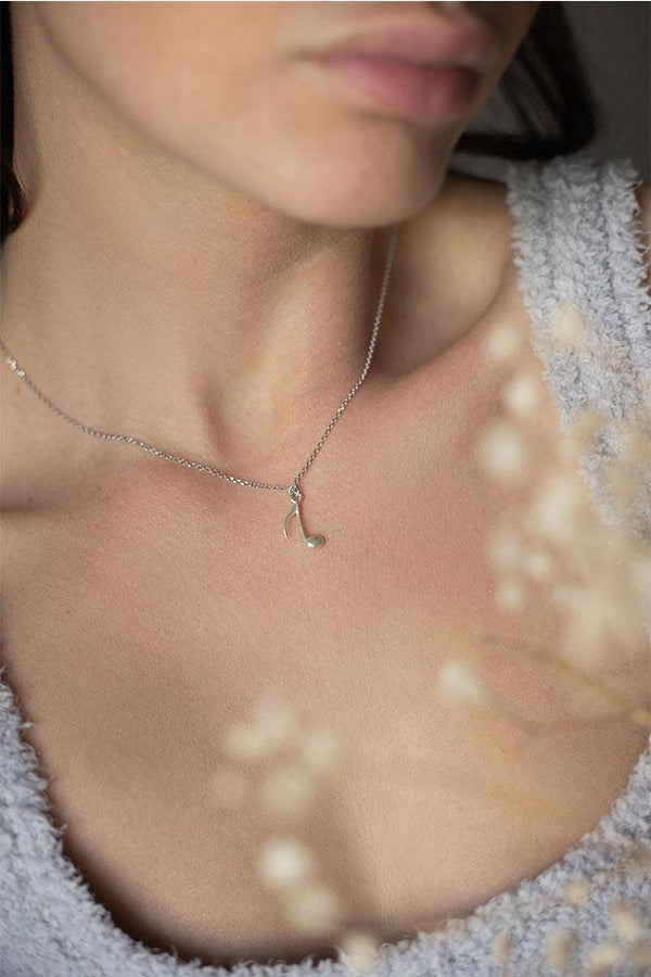 Music Necklace Silver 925° - Elinart