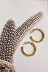 Natalia Curly Hoops - Elinart