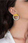 Olivia Earrings Aqua - Elinart