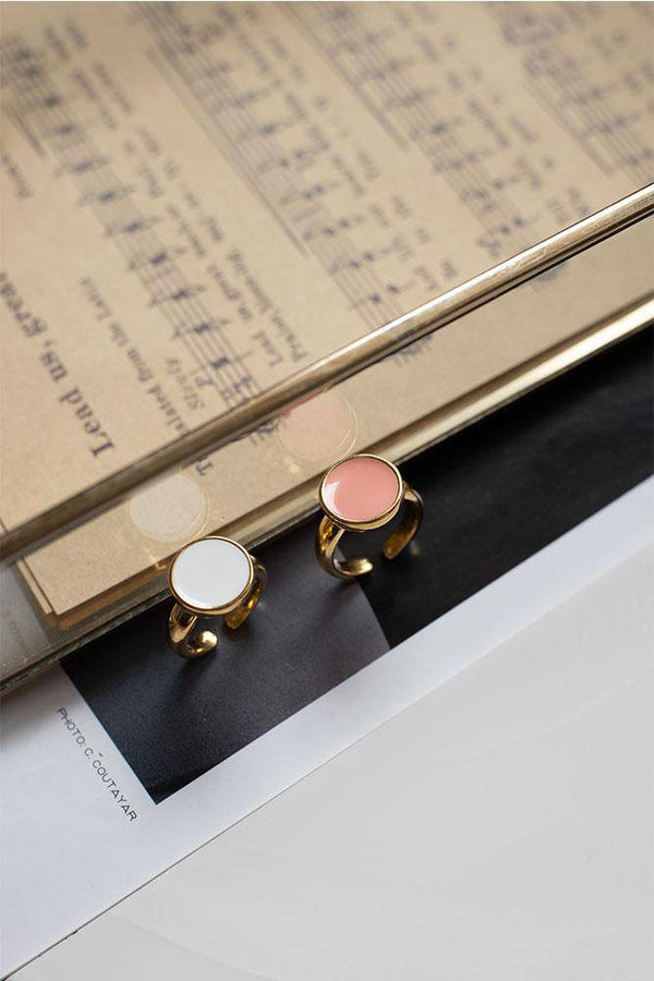 Pastel Round Ring - Elinart