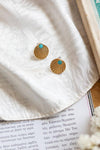Seashell Ear Jackets Aqua - Elinart
