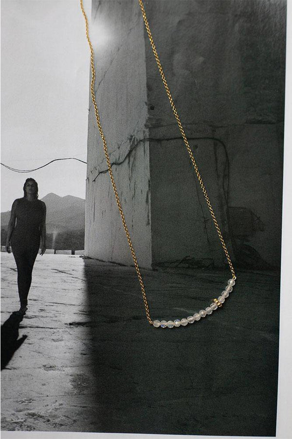 The Moonstone Necklace 925° - Elinart