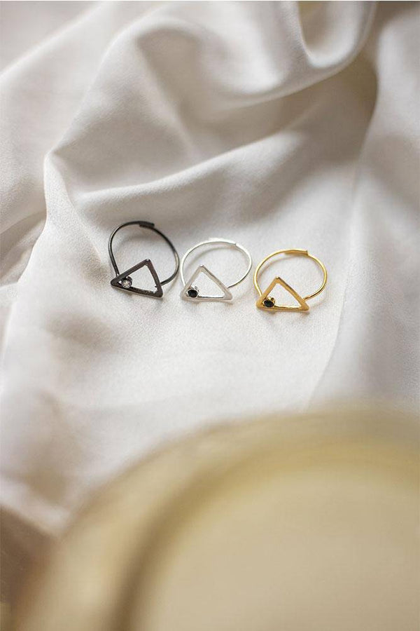 Triangle Ring 925° - Elinart