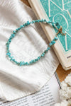 Turquoise Chips Anklet - Elinart