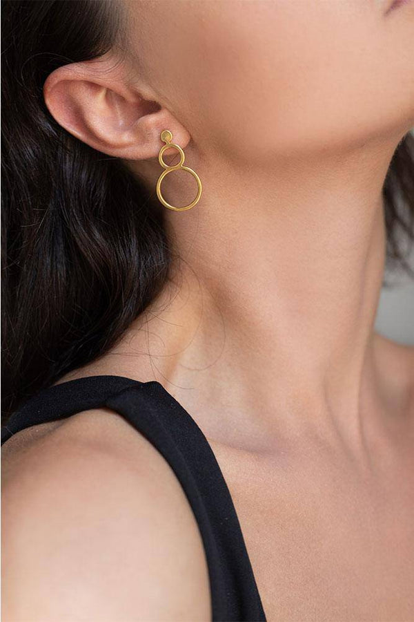 Victoria Circles Earrings - Elinart