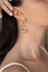 White Vitraux Earrings - Elinart