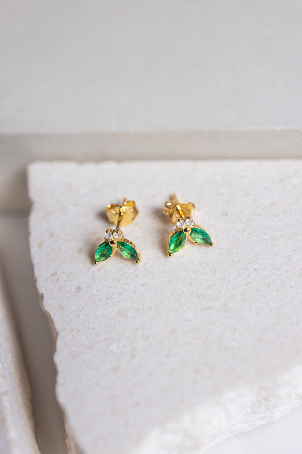 σκουλαρικια-πρασινο-κρυσταλλο