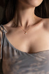 Moonstone Drop Necklace 925°
