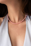 Reese Necklace Miyuki Pink - ELINART