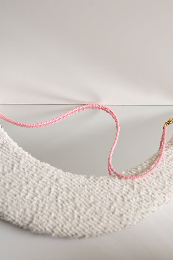 Reese Necklace Miyuki Pink - ELINART