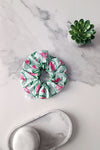Χειροποίητο Scrunchie Watermelon Green