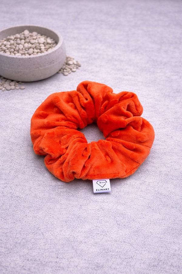 χειροποιητο-scrunchie-γουνακι