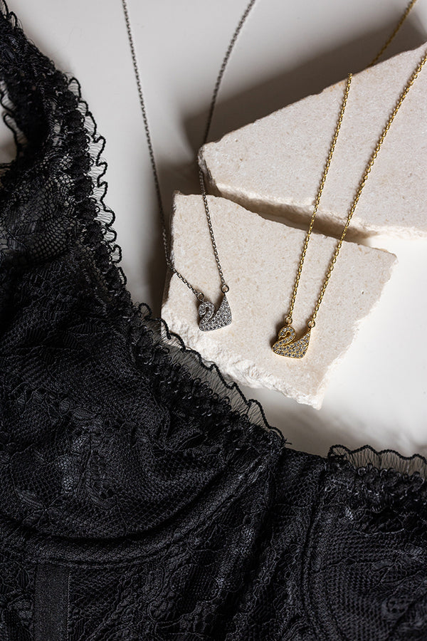 Swan Necklace 925° - ELINART